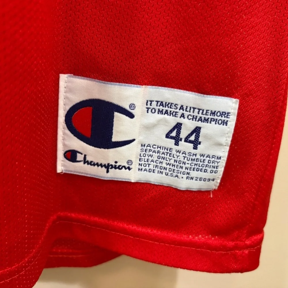 Champion Red Athletic Jersey - Picture 3 of 3